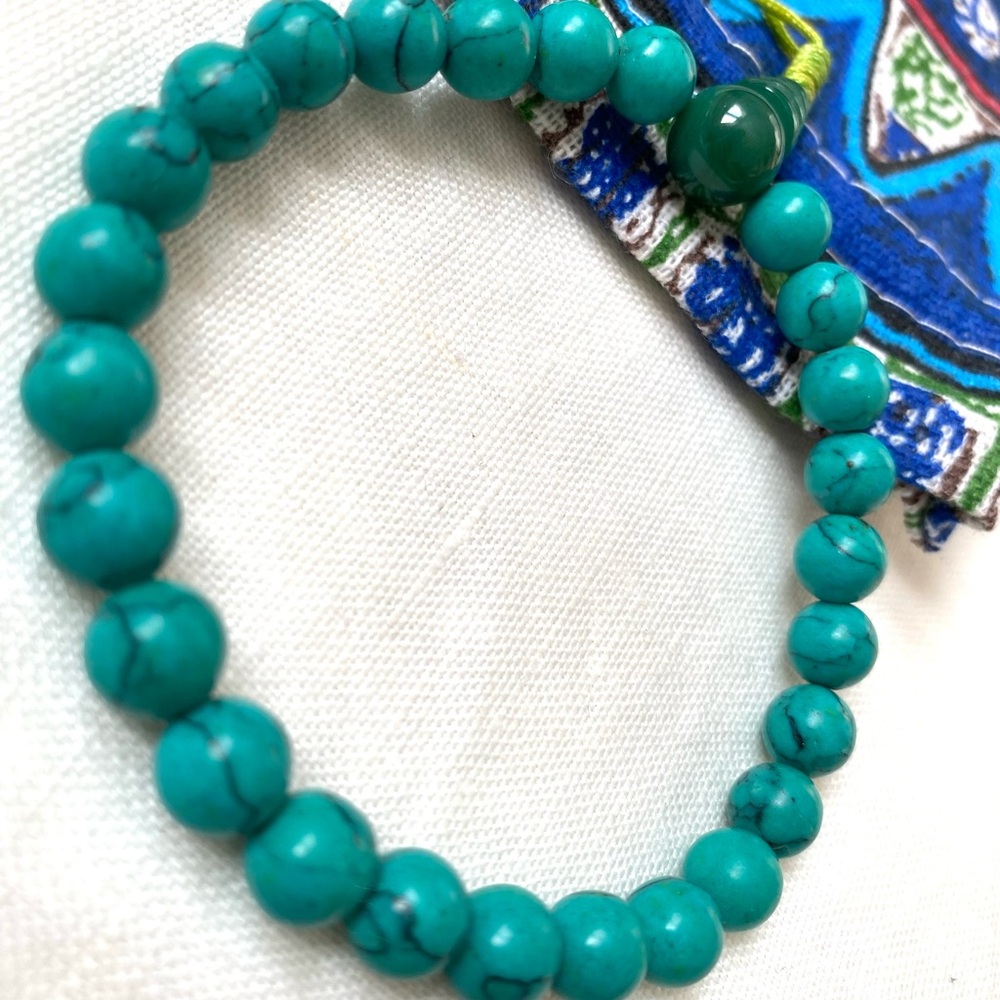 Turquoise Beaded Bracelet